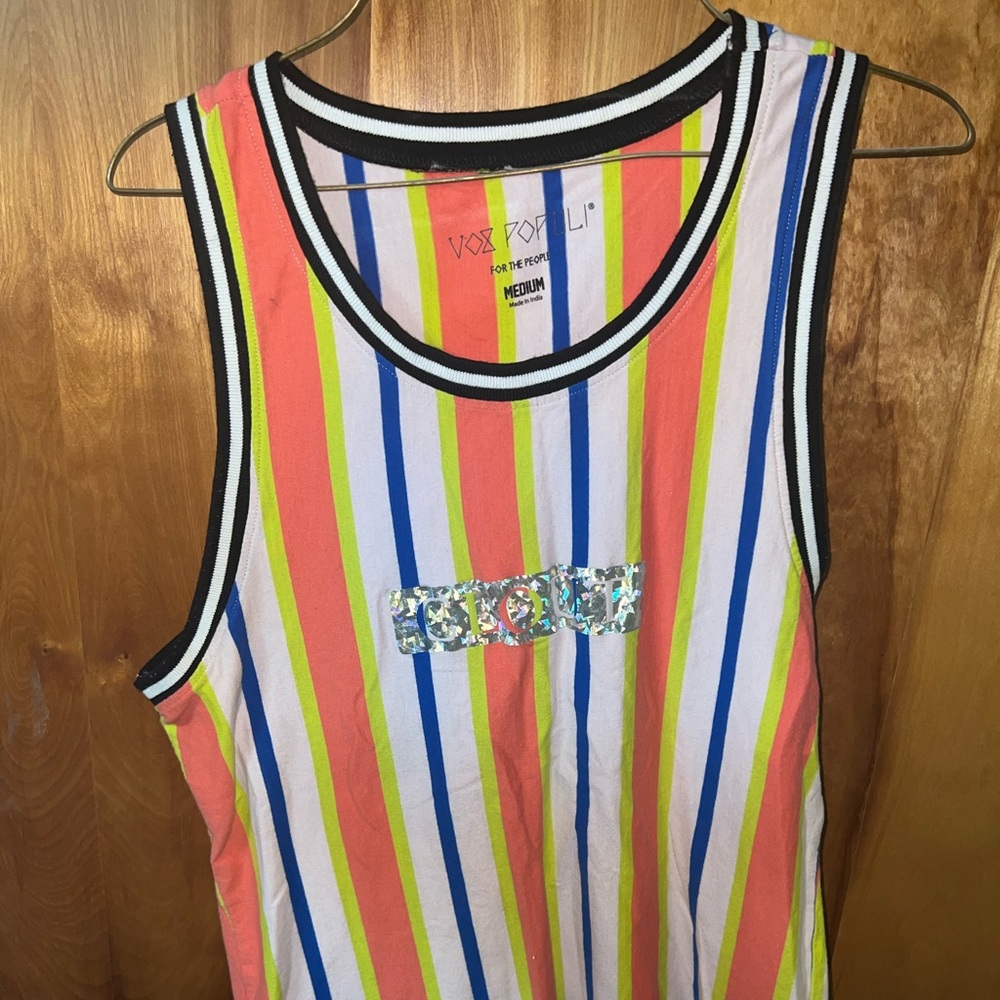 Stripped tank